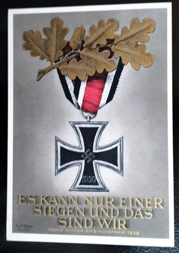 WO II Zeldzame Duitse Postkaart uit 1939. beschikbaar voor biedingen
