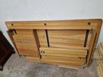 Tafel met vier stoelen (gratis), Ophalen, Gebruikt, 100 tot 150 cm, 50 tot 100 cm