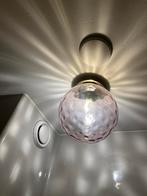MADE glazen roze lampje, Ophalen of Verzenden, Zo goed als nieuw, Minder dan 50 cm
