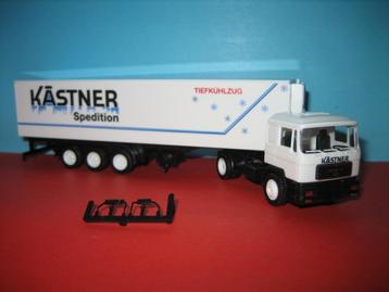 Kastner  MAN  met oplegger  Herpa beschikbaar voor biedingen