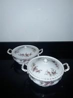 2 Royal albert dekschalen Lavender rose, Antiek en Kunst, Antiek | Servies los, Verzenden