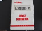 serv Information map Yamaha  FZR 1000, Verzenden, Yamaha