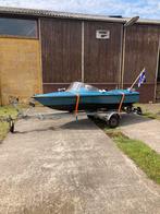 Leuk speedboot 6pk  2 takt + trailer, Watersport en Boten, Ophalen, Gebruikt, Minder dan 70 pk, 3 tot 6 meter