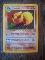 Flareon 3/64 Holo - Zeldzame Pokémonkaart!, Ophalen of Verzenden, Zo goed als nieuw, Losse kaart, Foil