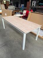 Scancom Dining Table Model Elena - Travertine Look. WVP €599, Ophalen of Verzenden, Nieuw, Rechthoekig, Kunststof