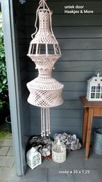 Gehaakte kroonluchter fuiklamp visnetlamp lamp, Ophalen of Verzenden, Nieuw, Haken, Overige typen