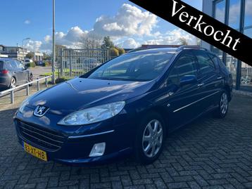 Peugeot 407 2.0 16V SW AUT 2007 Blauw beschikbaar voor biedingen