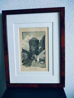 Craandijk Litho Hattem Dijkpoort 1880 (42), Antiek en Kunst, Ophalen of Verzenden