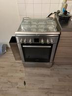 Gasfornuis met Oven, Zo goed als nieuw, Gas, Vrijstaand, 85 tot 90 cm