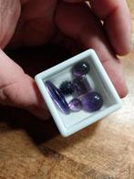 Amethist cabochon en carving, Ophalen of Verzenden, Zo goed als nieuw