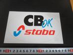 sticker CB Ok  STABO, Verzamelen, Ophalen, Zo goed als nieuw