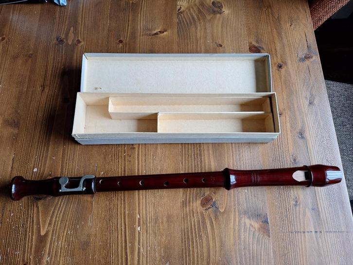 Tenor Konig blokfluit., Muziek en Instrumenten, Blaasinstrumenten | Blokfluiten, Gebruikt, Tenor, Ophalen of Verzenden