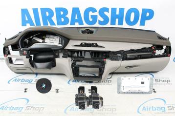 Airbag set - Dashboard M bruin/grijs leder HUD BMW X6 F16
