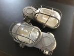Vintage buitenlamp 2 stuks. Los kan ook. 32cm x 16cm., Ophalen of Verzenden, Gebruikt, Metaal of Aluminium