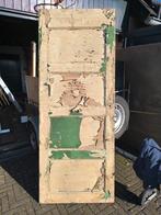 Oude massief houten paneeldeur, jaren 30, Ophalen, Gebruikt, Binnendeur, 200 tot 215 cm