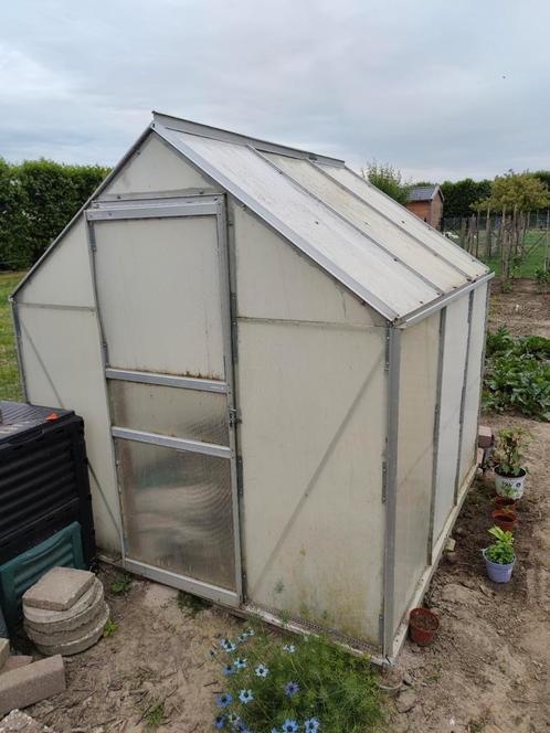 Kas, Tuin en Terras, Kassen, Gebruikt, Kweekkas, Aluminium, Polycarbonaat, Ophalen