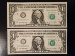 2x 1 dollar USA UNC 2021 jaar set E, Ophalen of Verzenden, Noord-Amerika, Setje