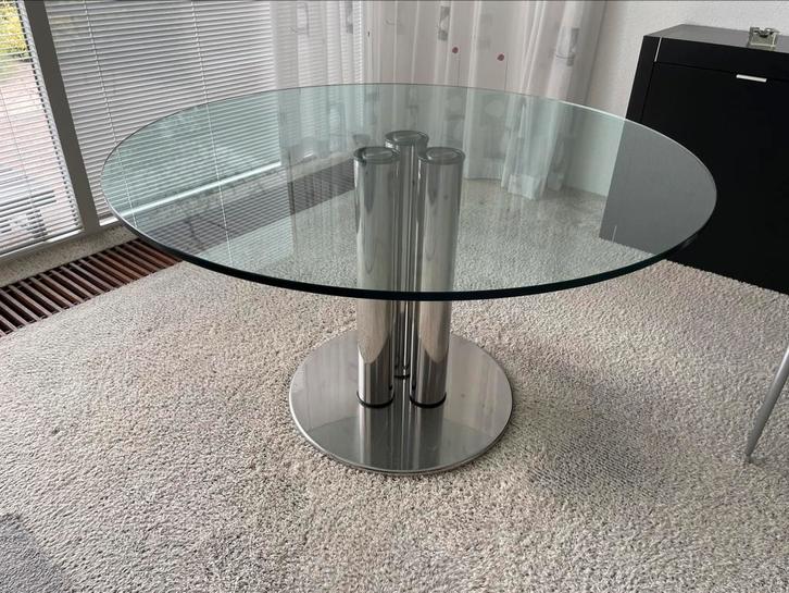 Design eettafel Zamuso voor Zanota IZGS, Huis en Inrichting, Tafels | Eettafels, Zo goed als nieuw, 100 tot 150 cm, 100 tot 150 cm