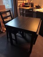Ikea Nordviken Eettafel + Stoelen, Huis en Inrichting, Tafels | Eettafels, Ophalen, Rechthoekig, 100 tot 150 cm, 50 tot 100 cm