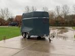 Henra 1,5 / 2 paardentrailer TOPSTAAT veewagen, Dieren en Toebehoren, Gebruikt, Polyester, 1½-paards trailer