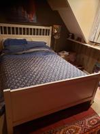 Bed ombouw, Ophalen, Gebruikt, Wit, Tweepersoons