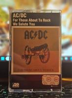 AC/DC - for those about to rock (we salute you) - cassette, Gebruikt, Verzenden, 1 bandje, Origineel