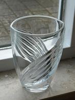 Kristallen glazen vaas, Huis en Inrichting, Woonaccessoires | Vazen, Overige kleuren, Ophalen of Verzenden, Minder dan 50 cm, Glas