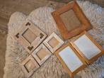 4 leuke fotolijstjes, 3luik en 2 luik, Ophalen, Zo goed als nieuw