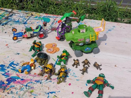 Vintage ninja turtles TNMT - jaren 80, Kinderen en Baby's, Speelgoed | Actiefiguren, Gebruikt, Ophalen of Verzenden