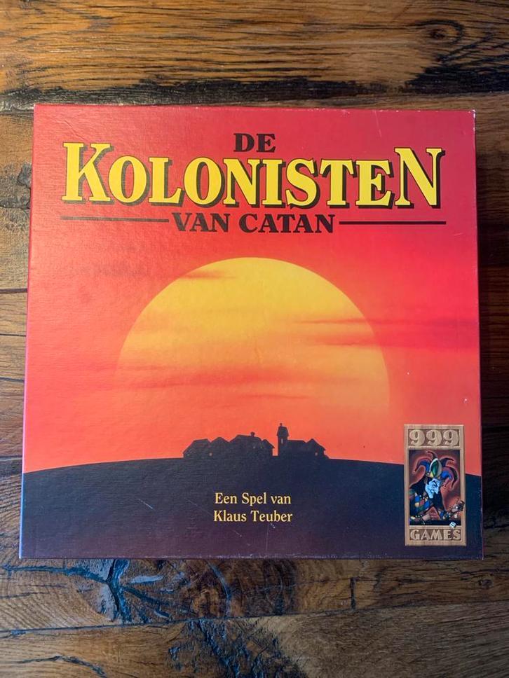 Kolonisten van Catan - Bordspel Klassieker, Hobby en Vrije tijd, Gezelschapsspellen | Bordspellen, Gebruikt, Drie of vier spelers