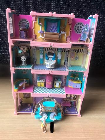 Polly pocket builders poppenhuis vintage met 1 popjes beschikbaar voor biedingen