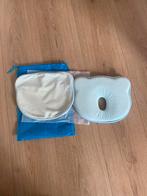 Orthopedisch hoofdkussen baby blauw, Ophalen, Gebruikt