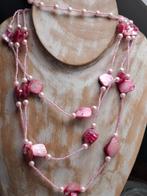 **SALE** ketting 0.50 eurocent, Ophalen of Verzenden, Zo goed als nieuw, Overige kleuren, Overige materialen