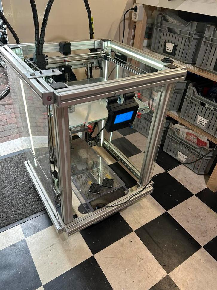 3D printer met groot printbereik 33x33x43 - zelfbouw, Computers en Software, 3D Printers, Zo goed als nieuw, Ophalen