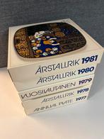 Arabia Finland wandborden - 1977, 1978, 1979, 1980, 1981, Antiek en Kunst, Antiek | Wandborden en Tegels, Ophalen of Verzenden