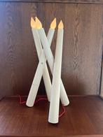 Zeldzame IKEA ‘Strala’ vloerlamp, Glas, Verzenden, Zo goed als nieuw, Vintage retro buisframe design rotan webbing papercord