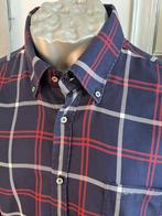 Paul & Shark geruit overhemd maat 44(v), Blauw, Ophalen of Verzenden, Zo goed als nieuw, Paul& Shark