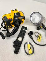 MotorMarine II 35mm Camera Sea & Sea Yellow Sub 50TTL strobe, Nieuw, Complete set, Ophalen of Verzenden