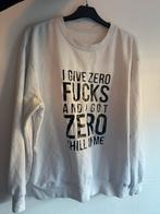 Ariana Grande Merchandise Trui Wit Songtekst, Ophalen of Verzenden, Zo goed als nieuw, Maat 36 (S), Wit