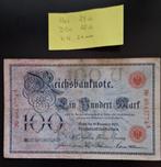 100 Mark duitsland 1905, Postzegels en Munten, Bankbiljetten | Europa | Niet-Eurobiljetten, Ophalen of Verzenden, Overige landen