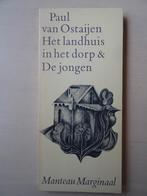 Paul van Ostaijen "Het landhuis in het dorp & De jongen", Ophalen of Verzenden, Gelezen, Gerrit Borgers