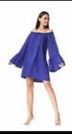 LaDress Shirley xxs zgan jurk off shoulder   blauw, Ophalen of Verzenden, Zo goed als nieuw