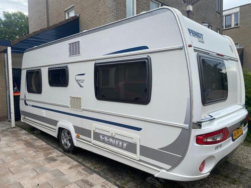 Caravan, Fendt 496 Opal SF, Caravans en Kamperen, Caravans, Particulier, tot en met 4, 1500 - 2000 kg, Rondzit, Fendt, Frans bed