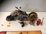 Lego Ninjago 70672  Cole's dirt bike - compleet, Ophalen of Verzenden, Zo goed als nieuw, Complete set, Lego