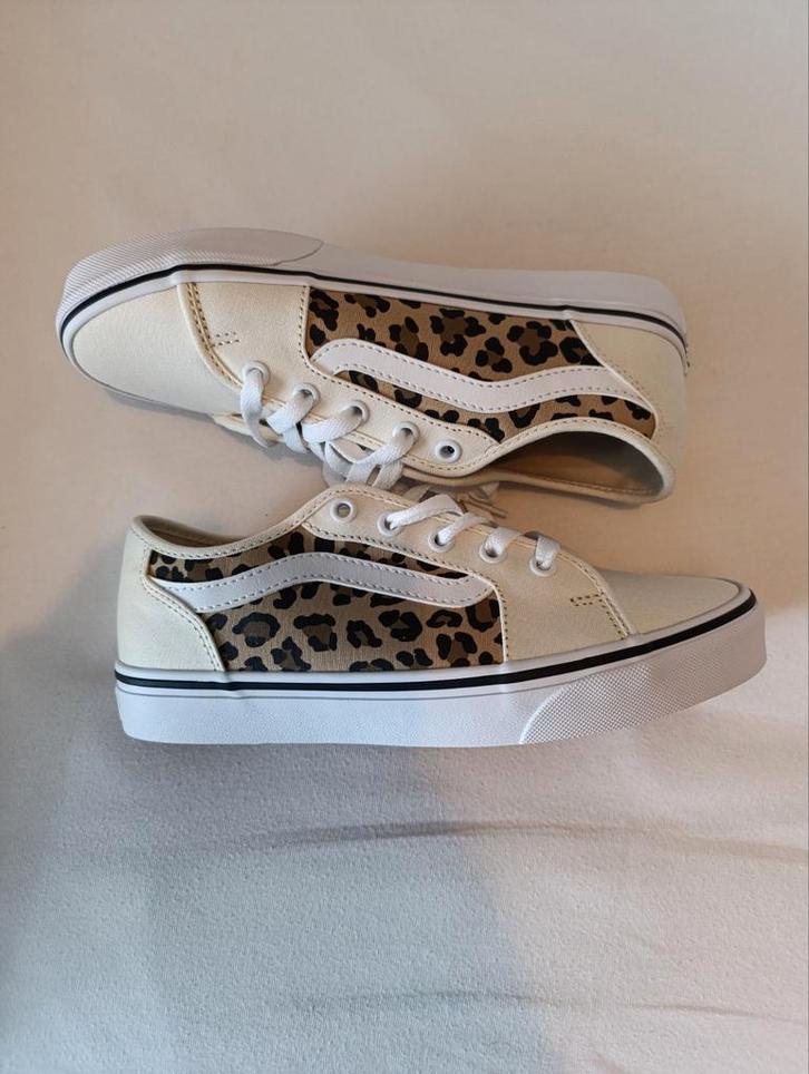 Vans leopard print sneakers maat 38, Kleding | Dames, Schoenen, Nieuw, Sneakers of Gympen, Beige, Ophalen of Verzenden