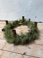 Kerst krans voor diner kaarsen, Ophalen, Zo goed als nieuw