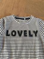 Superleuk shirt name it maat 122/128 "Lovely ZGAN, Kinderen en Baby's, Kinderkleding | Maat 122, Meisje, Ophalen of Verzenden