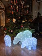 IJsberen met ledverlichting winter kerstdecoratie, Ophalen of Verzenden