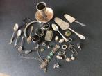 Sieraden, partij, divers, (ver)zilver(d), Sieraden, Tassen en Uiterlijk, Antieke sieraden, Ophalen of Verzenden, Overige materialen