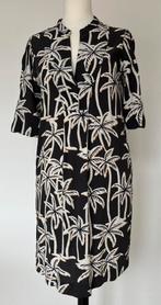 Scotch & Soda palmboom print jurk maat M, Maat 38/40 (M), Verzenden, Zwart, Scotch & Soda